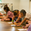 Young people participating in a wellbeing education program focused on confidence, resilience and self-worth